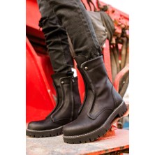 Chekich CH027 Cilt St  Erkek Bot Koyu Kahve