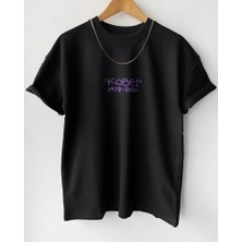 Wolters Outdoors Çocuk Erkek Kobe  Oversize Baskılı Pamuklu Bisiklet Yaka Kısa Kollu T-Shirt