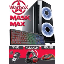 Warbox Mask Max I7 860 16GB Ram  256GB SSD  R7 240-4GB E.kartı Oyuncu Bilgisayar