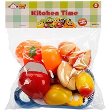 Little Chef Kitchen Time Kesilebilir Meyve ve Sebze Seti 14 Parça