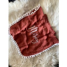 Atölye No 35 Kişiye Özel Isimli Bebek Çocuk Pareo & Bandana 2'li Set Tarçın