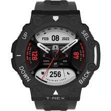 Daart Huami Amazfit Için T Rex 2 Sabit Pc Akıllı Izleme Kılıfı Çekmeye Dayanıklı Çift Renk Koruyucu Kapak / (Yurt Dışından)