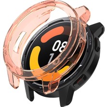 Daart Xiaomi Için S1 Active/watch Color 2 Fall Anti Fall Saat Kılıfı Tpu Kapak Koruyucusu Portakal (Yurt Dışından)