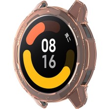 Daart Xiaomi Için S1 Active/watch Color 2 Fall Anti Fall Saat Kılıfı Tpu Kapak Koruyucusu Portakal (Yurt Dışından)
