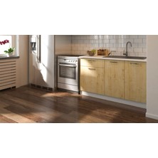 T Designo Ipek Alt Mutfak DOLABI140 cm – Safir Meşe – Tezgah Dahil Değil