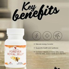 Forever Royal Jelly Forever Living Royal Jelly Forever Arı Sütü Forever Living Arı Sütü  Besin Takviyesi 60 Jel Tablet