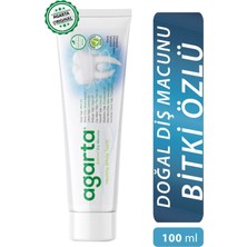 Agarta Doğal Bitki Özlü Florürsüz Diş Macunu 100 ml