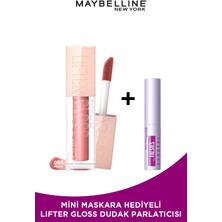 Maybelline New York Mini Surreal Maskara Hediyeli Lifter Gloss Nemlendirici Dudak Parlatıcısı - 003 Moon