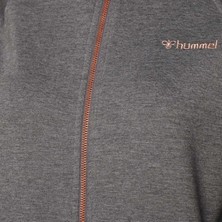 Hummel Hml Alyssum Zip Jacket Kadın Gri Sweatshirt 921653-2006