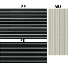 Yate10 50X Set Pp Abs Pe Plastik Kaynak Çubuğu