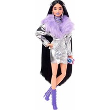 Barbie Extra Mor Botlu Bebek HHN07