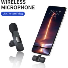 Deyatech Ios/apple Uyumlu Wirelles K9 Mikrofonu Cep Telefonu Için