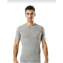 Yıldız 62 Erkek Ribana V Yaka Kısa Kol Fanila Atlet 6 Adet