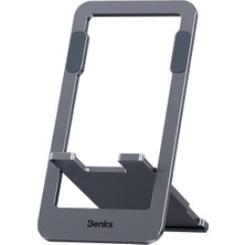 Benks Katlanabilir Ultra Ince Metal Telefon Standı Benks L50 Portable Phone Stand