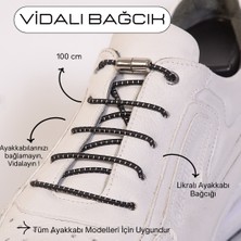 100CM Akıllı Vidalı Ayakkabı Bağcığı