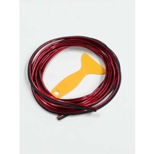 Tp Fosforlu Ip Çıta Kablo 5 mt Kırmızı