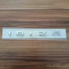 Seat "ıbiza" Bagaj Yazısı "ıbıza" Yazı (2011 - 2019) Modeller Arası Uyumlu