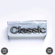 Polo Classic Bagaj Yazı 1 Adet "volkswagen" Classic Yazısı 3D 3m One Size