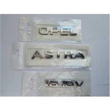 Çakır Grup -Astra- -ASTRA-VE-1.6-16V-YAZI(3 Adet) Yüksek Kalite