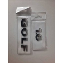 Çakır Grup Golf 1.6 Yazı-Bagaj Yazısı Takım- Yüksek KALITE-1998-2004 Modele Kadar Uyumlu