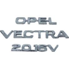 Çakır Grup "opel" "vectra" "2.0 16V " Bagaj Yazıları Takım