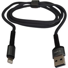 Gritty Deluxe Iphone (Lightning) Şarj Kablo Bez 2.4A