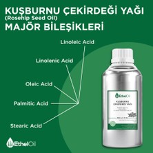 Etheloil Kuşburnu Çekirdeği Sabit Yağı Etheloil  500 gr