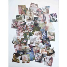 Gökçe Tasarım Rococo Aesthetic Sticker Seti / Scrapbook/ Bullet Journal, Scrapbooking