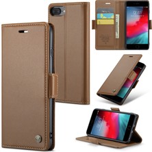 Xstep Case Xstepcase Apple iPhone 6 Plus / 6s Plus / 7 Plus / 8 Plus Rfıd Engelleme Deri Cüzdan Kasası Litchi Doku Telefon Stand Kapağı (Yurt Dışından)