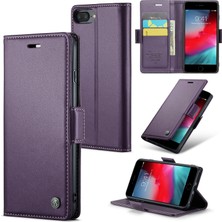 Xstep Case Xstepcase Apple iPhone 6 Plus / 6s Plus / 7 Plus / 8 Plus Rfıd Engelleme Deri Cüzdan Kasası Litchi Doku Telefon Stand Kapağı (Yurt Dışından)