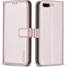 Xstep Case Xstepcase Apple iPhone 6 Plus / 6s Plus / 7 Plus / 8 Plus 5.5 Için Deri Cüzdan Kılıfı, Stant Manyetik Flip Telefon Kapağı (Yurt Dışından)