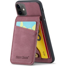 Xstep Case Xstepcase Apple iPhone 11 Crazy Horse Doku Pu Deri+Tpu Kart Yuvası Kılıfı (Yurt Dışından)