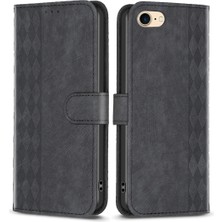 Xstep Case Xstepcase Apple iPhone 6 / 6s / 7/8 Şok Geçirmez Pu Deri+Tpu Flip Kapak Baskılı Desen Cüzdan Telefon Kasası (Yurt Dışından)