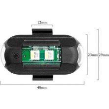 Uzaktan Kumandalı 2li Rgb Bisiklet Drone Motorsiklet Mini LED Lamba