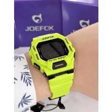 JoeFox JOE.439 Joefox Digital Alarmlı-Zemin Aydınlatma-Kronometreli Unisex 3ATM Suya Dayanıklı Kol Saati