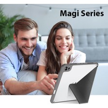 Ason Plus Dux Ducis iPad Pro 11 2022-2021-2020-2018 Kılıf Magi Series Kalem Tutuculu Uyku Modlu Kapaklı Kı