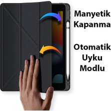 Ason Plus Dux Ducis iPad 10.9 2022 Kılıf Magi Series Kalem Tutuculu ve Uyku Modlu Kapaklı Kılıf