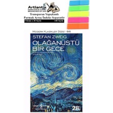 Olağanüstü Bir Gece Stefan Zweig 69 1 Adet Fosforlu Transparan Kitap + Ayraç - Stefan Zweig