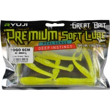 Ryuji Togo 6cm Silikon Yem (9 Adet)