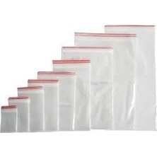 Ofis Turka Kilitli Naylon Poşet Şeffaf Ambalaj 5 x 5 cm 100 Adet