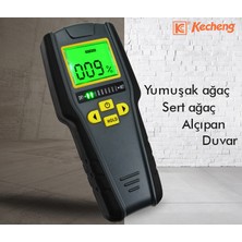 Kecheng Kc-318 Manyetik Ahşap Beton Yüzey Ve Alçıpan Nem Ölçer