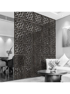 Makta Lazer Kesim Sarkıt Paravan, Ahşap Seperatör, Panel Levha Seti