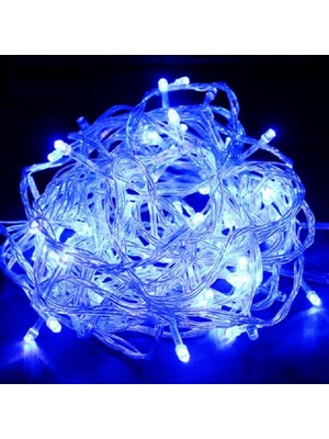 Kuzey Oyuncak 10 Metre Mavi LED Işık Mavi Ip LED Işık Kablo Işık 220V Fişli Işık Dekorasyon Işığı Mavi Noel Işığı