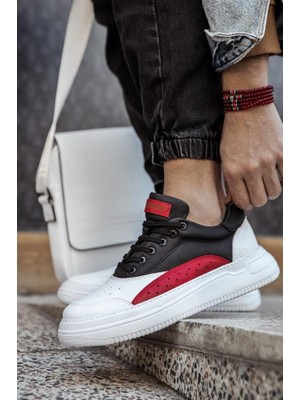 Chekich CH115 Bt Erkek Ayakkabı Beyaz/kırmızı/siyah