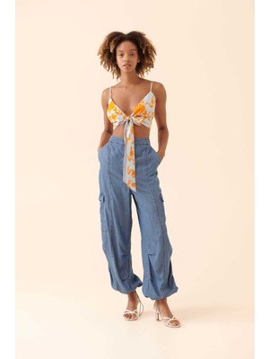 ROMAN Yanları Cepli Pantolon Lacivert Y2312101_015