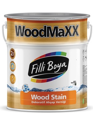 Filli Boya Wood Stain Ahşap Verniği 2.5 Lt. Rustik Açık Meşe