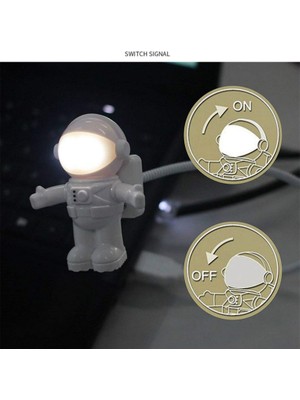 Hediyesahibi  Astronot USB LED Gece Lambası