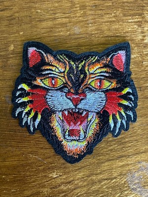 Gönülden Tasarım 10X11 cm Ütü Ile Yapışan Renkli Kaplan Aplike Arma Yama Dikiş Hobi Aksesuarı