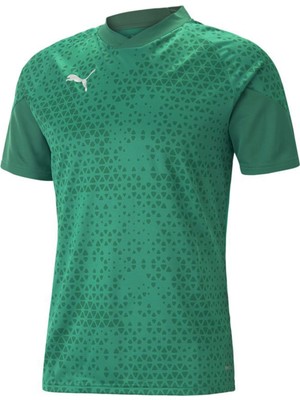 Puma Teamcup Training Jersey Erkek Futbol Tişörtü 65798405 Yeşil