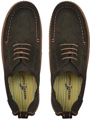 Freefoot 215340 Nubuk Haki Yazlık Ayakkabı